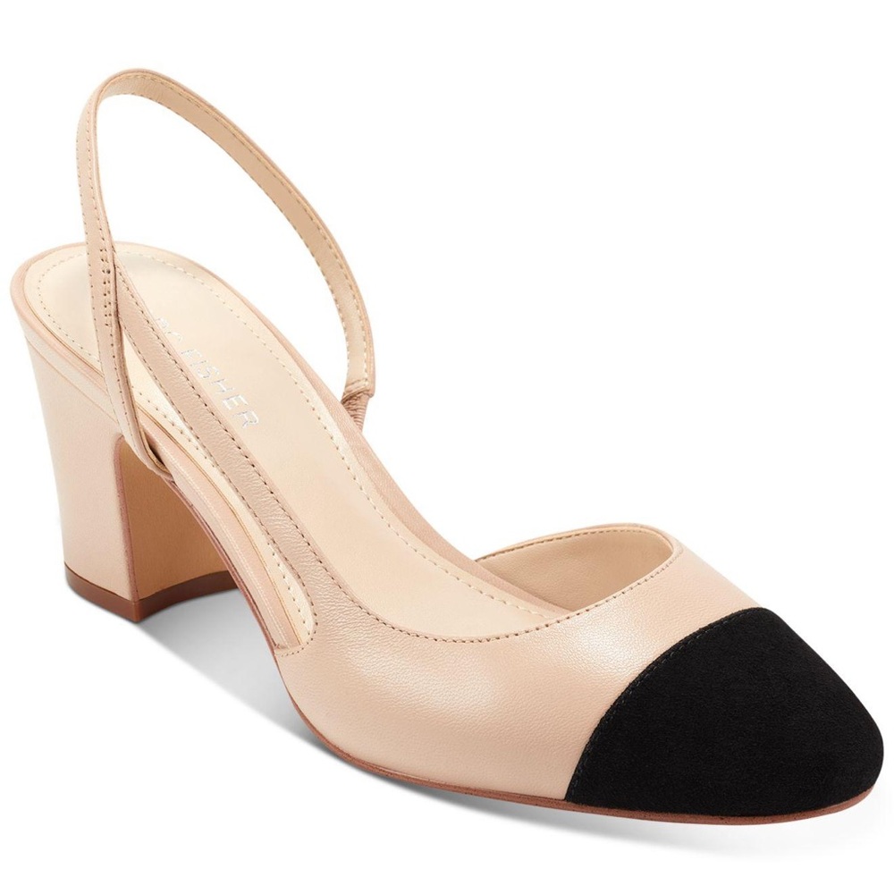 Marc Fisher Laynie Block Heel Pump